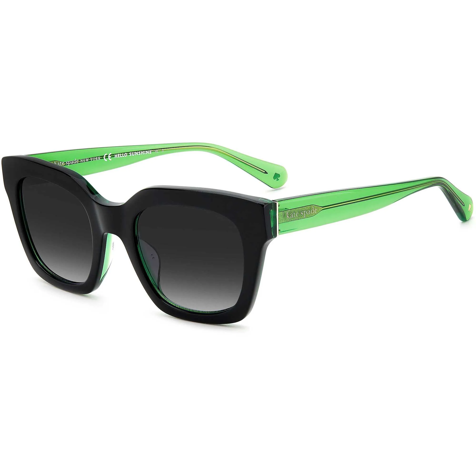 occhiali da sole Kate Spade New York neri forma Quadrata