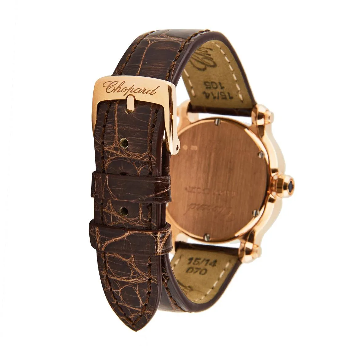 Orologio cassa 30mm in oro rosa 18 carati