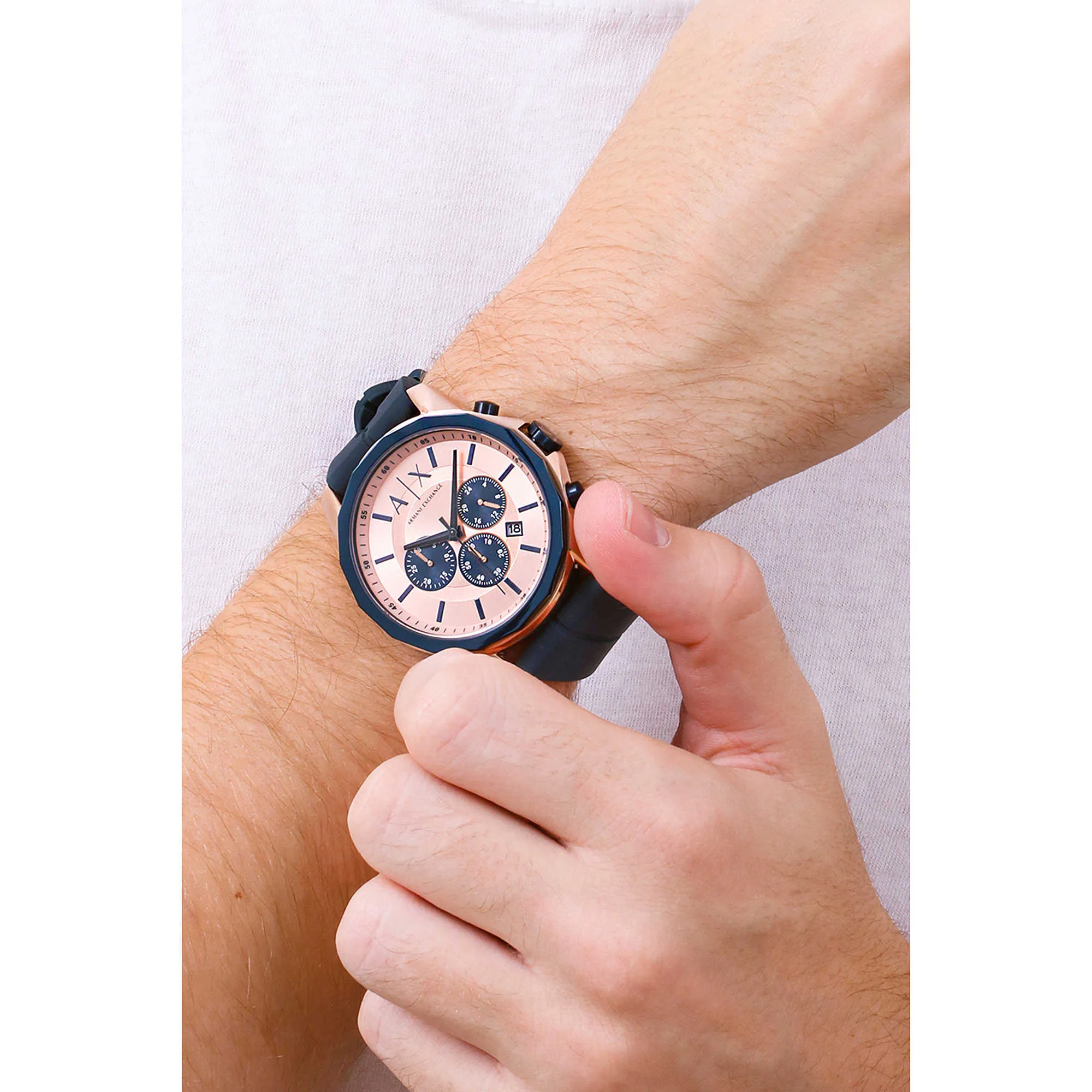 orologio cronografo uomo Armani Exchange Banks - AX1730