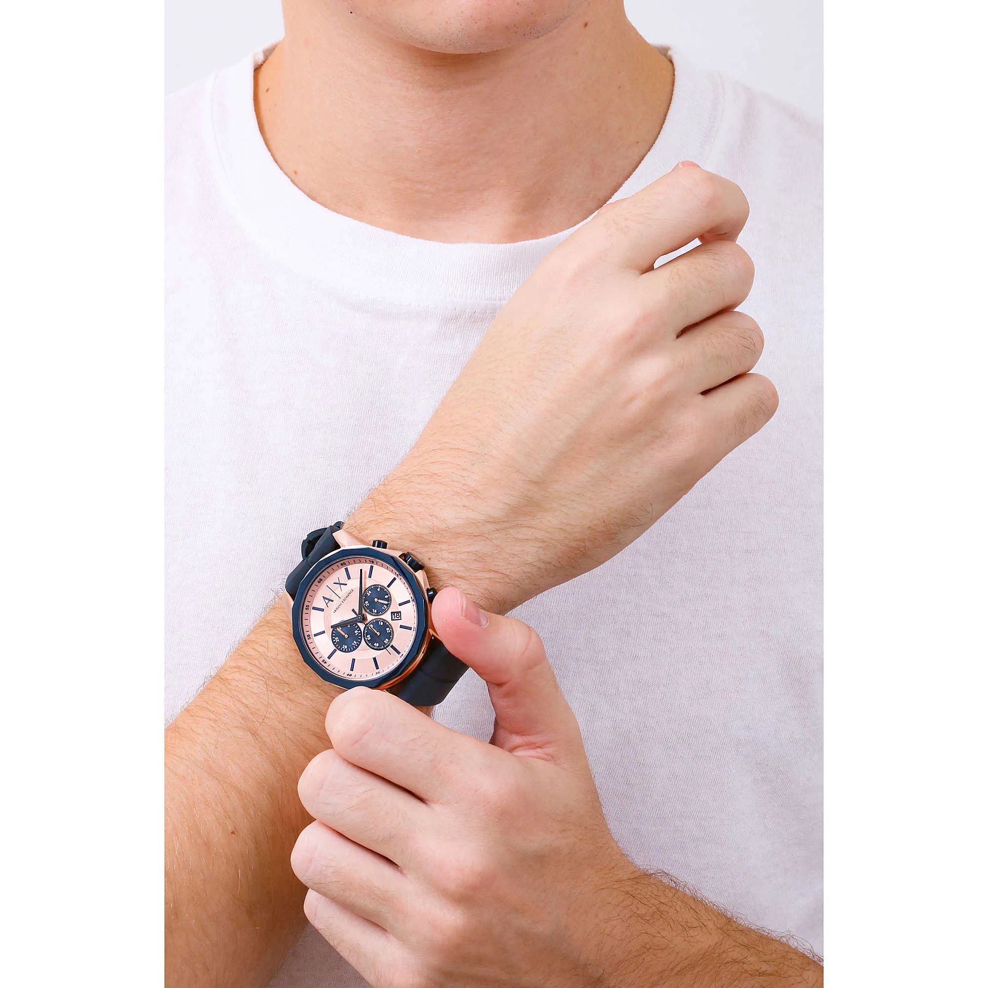 orologio cronografo uomo Armani Exchange Banks - AX1730