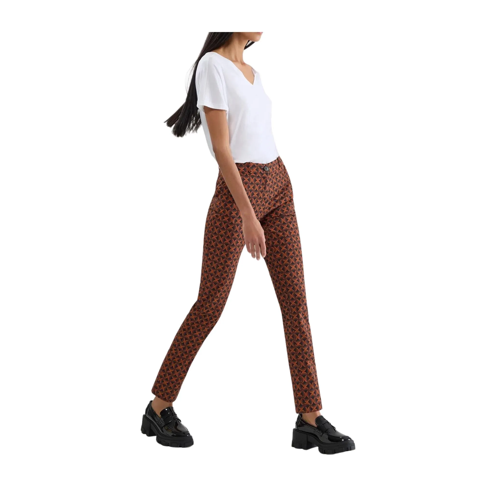 Pantalone Donna con fantasia all over