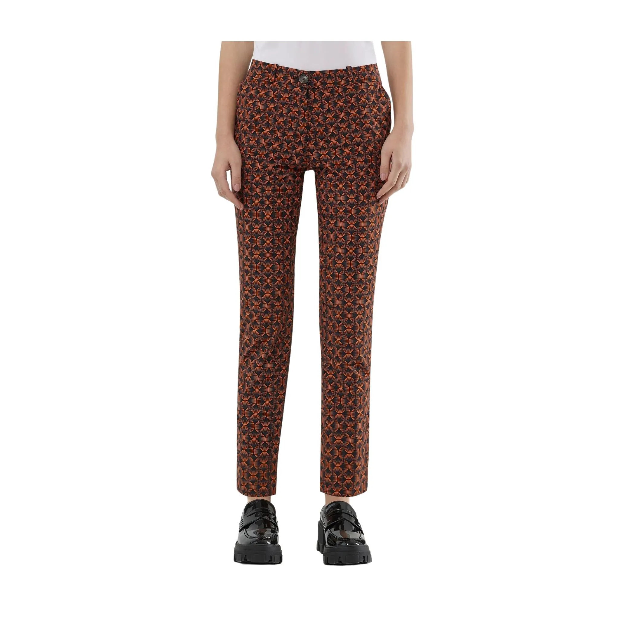 Pantalone Donna con fantasia all over