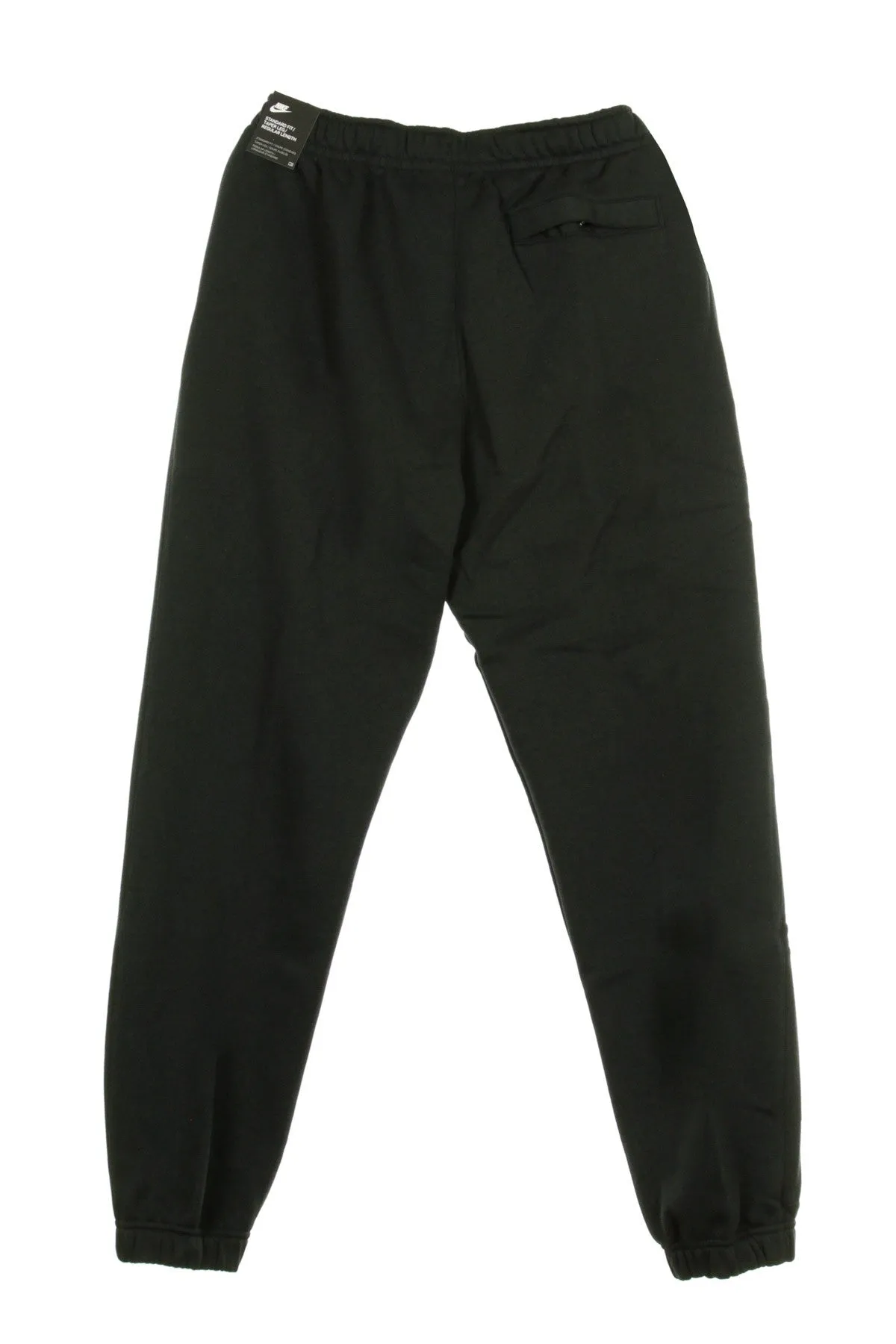 Pantalone Tuta Felpato Uomo Sportswear Club Fleece Pant Black/black/white