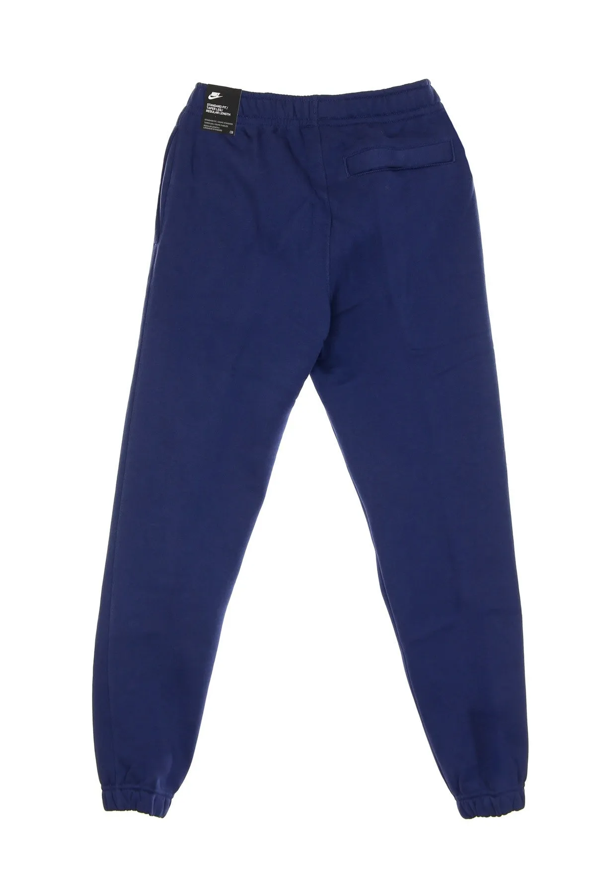 Pantalone Tuta Felpato Uomo Sportswear Club Fleece Pant Midnight Navy/midnight Navy/white