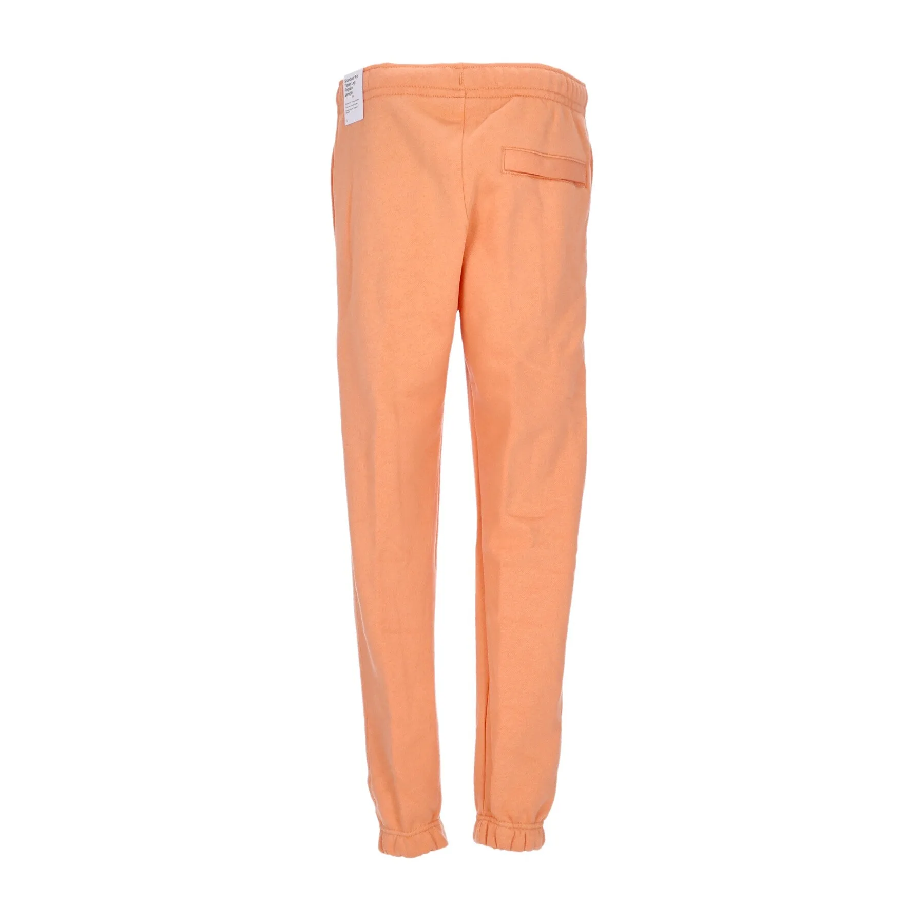 Pantalone Tuta Felpato Uomo Sportswear Club Fleece Pant Orange Trance/orange Trance/white