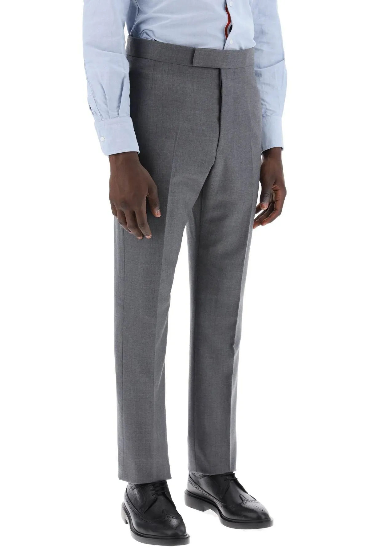 Pantaloni classici in twill