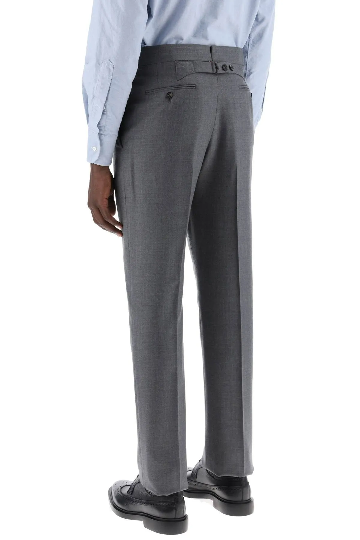 Pantaloni classici in twill