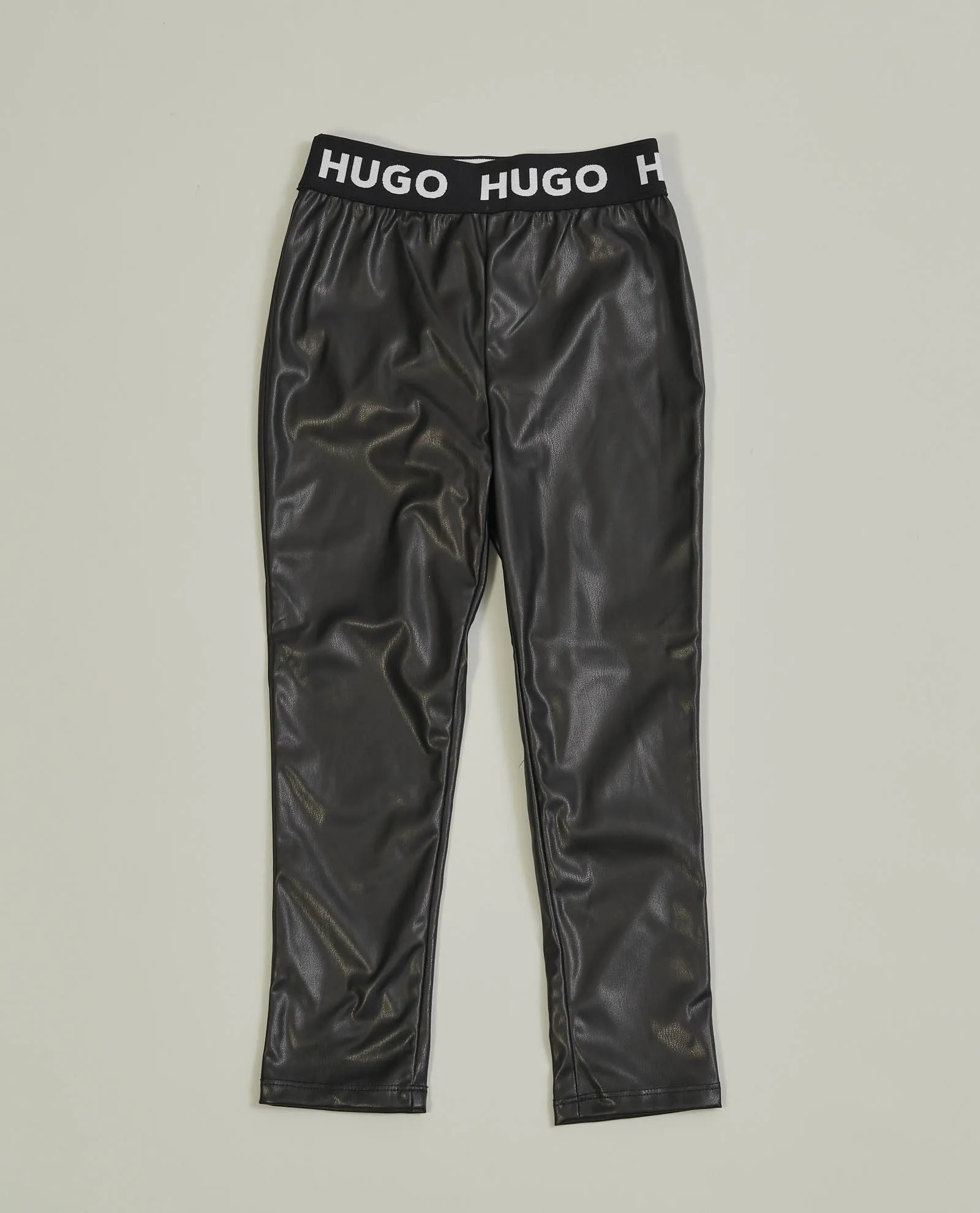 Pantaloni leggings bambina Hugo Boss con logo