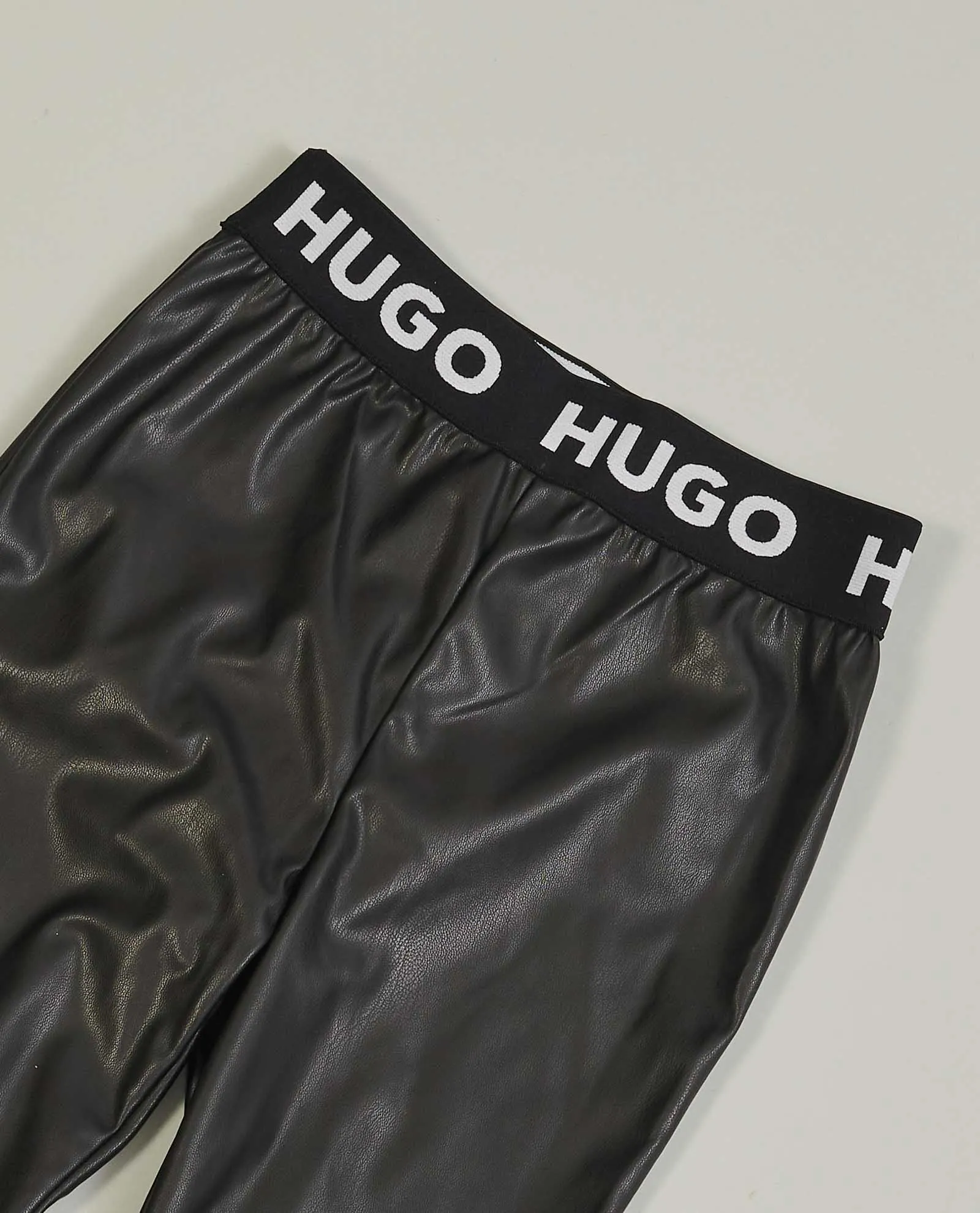 Pantaloni leggings bambina Hugo Boss con logo