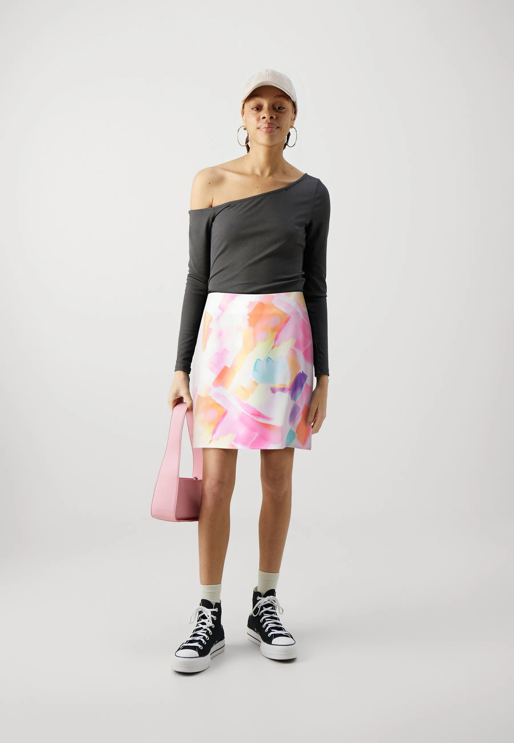 PCSUMMER SHORT SKIRT - Minigonna