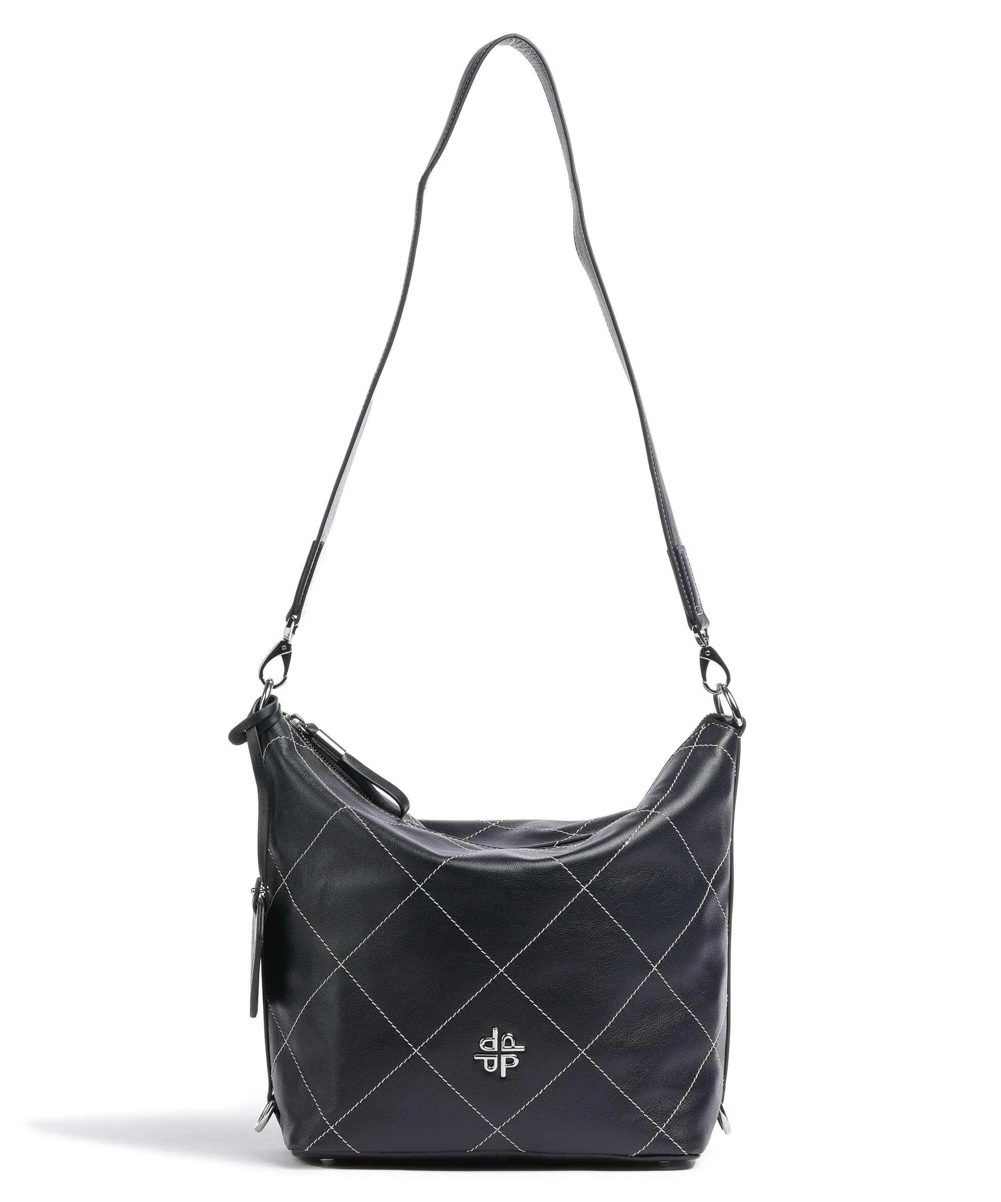  Picard Aurelie Borsa hobo morbida pelle bovina navy  