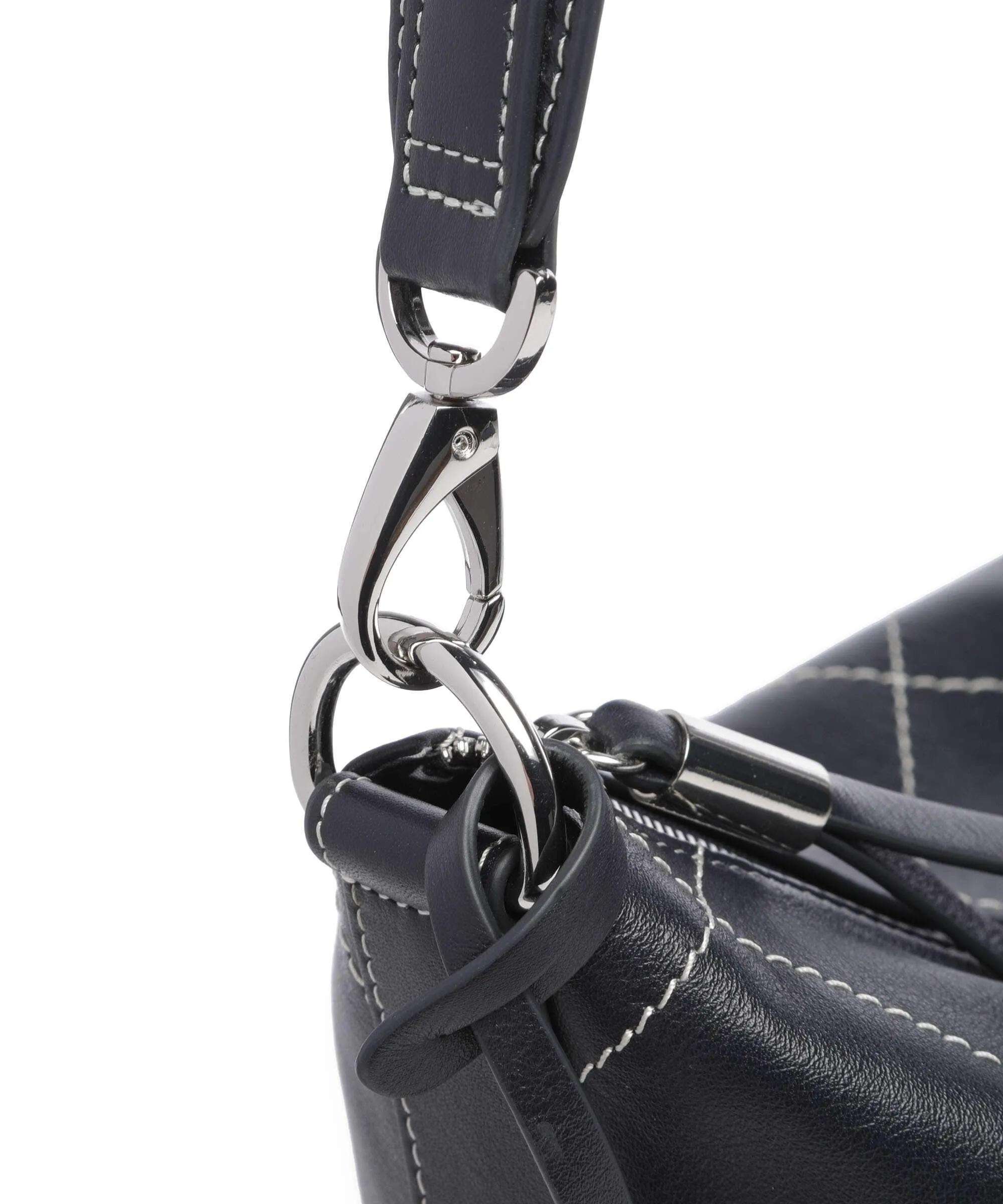  Picard Aurelie Borsa hobo morbida pelle bovina navy  