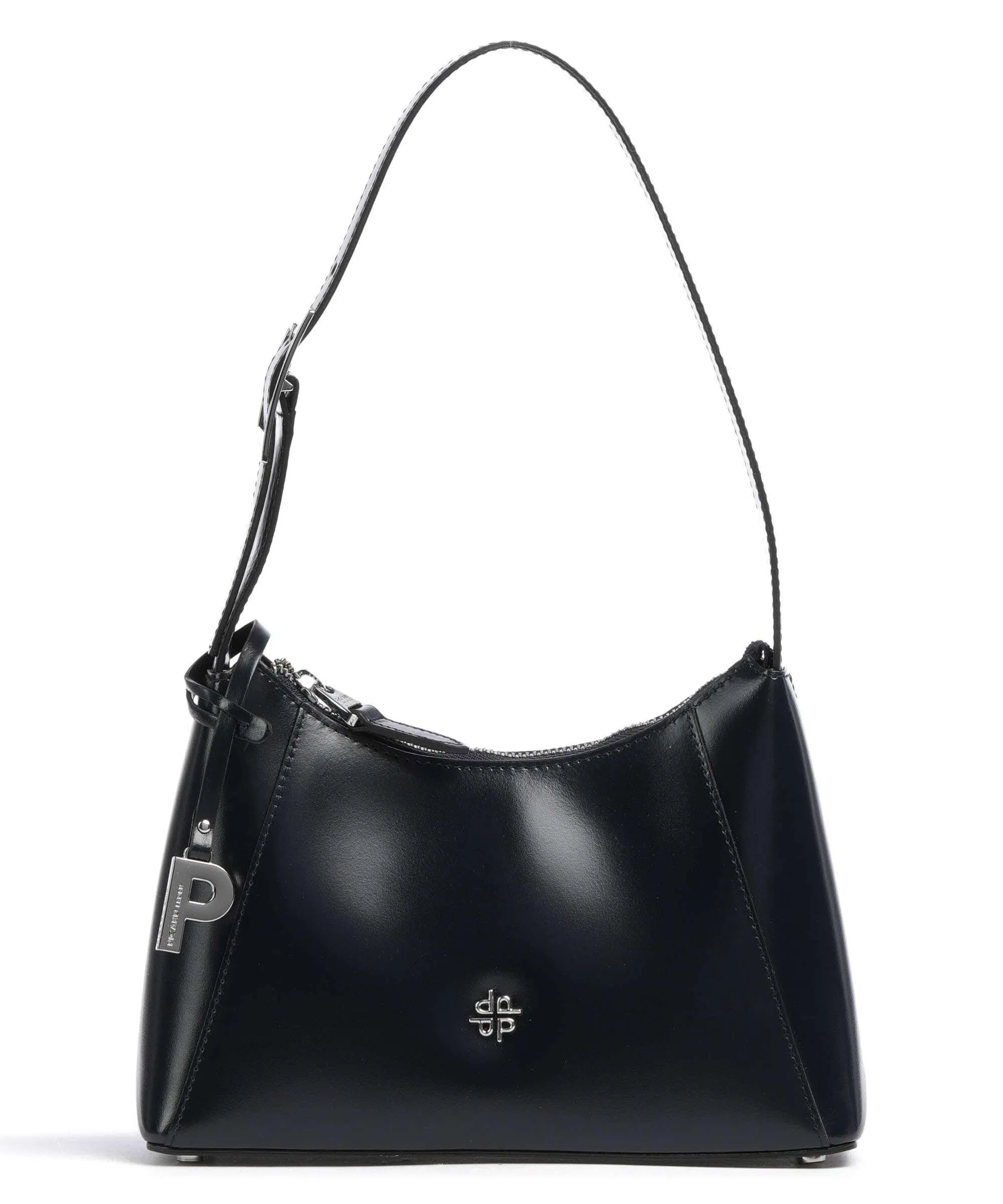  Picard Black Tie Borsa a spalla pelle di vacchetta liscia navy  