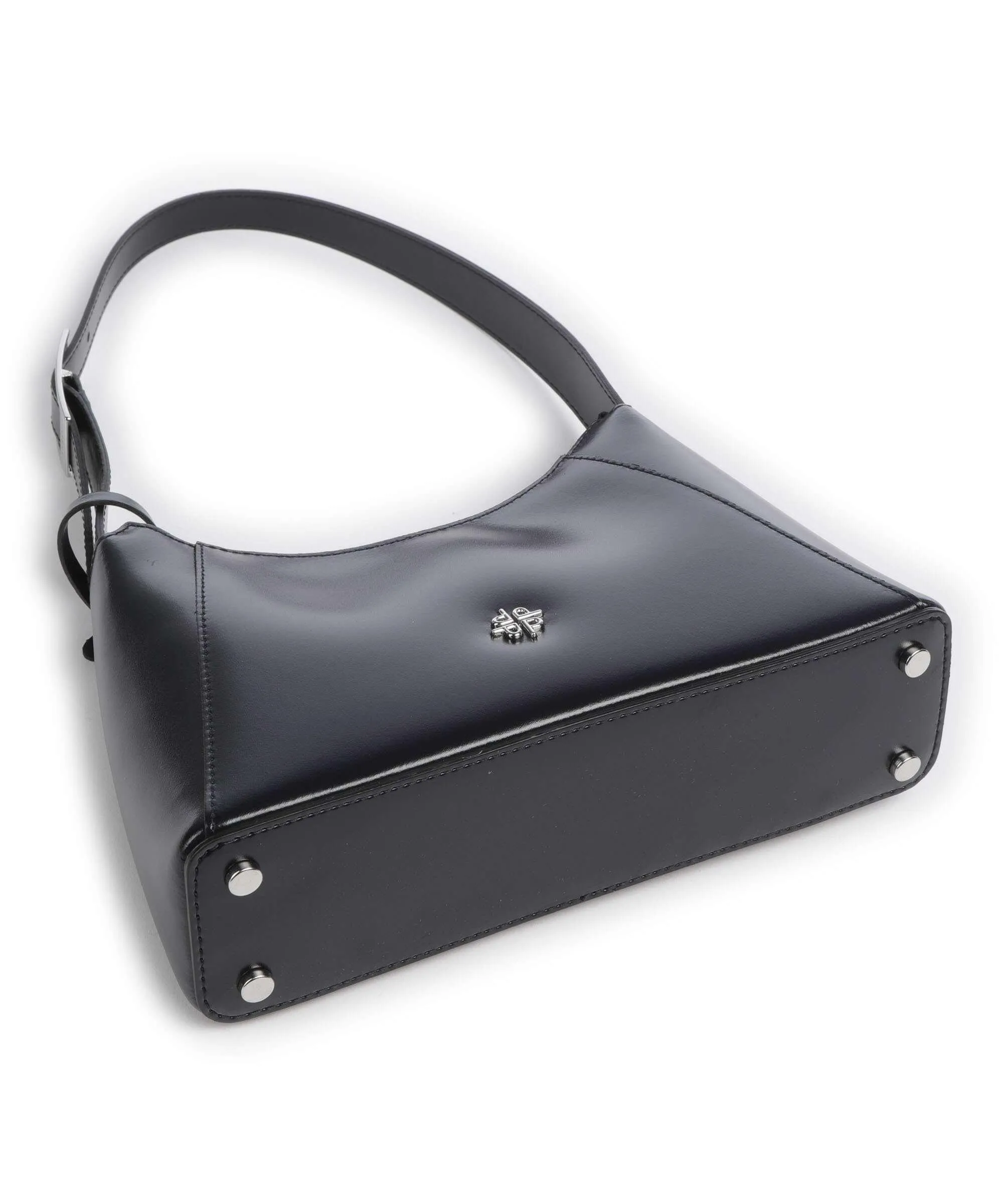  Picard Black Tie Borsa a spalla pelle di vacchetta liscia navy  