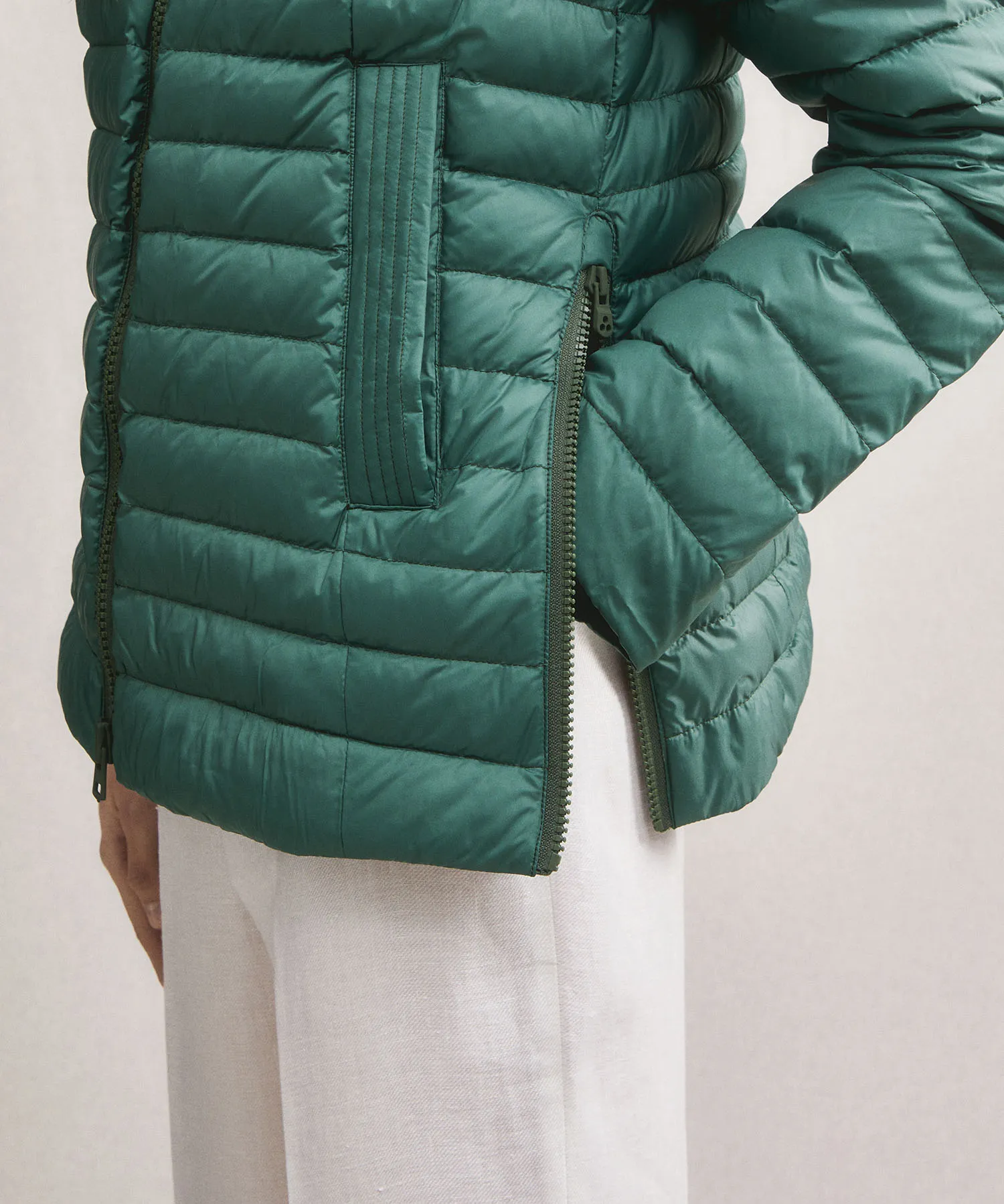 Piumino leggero ecofriendly