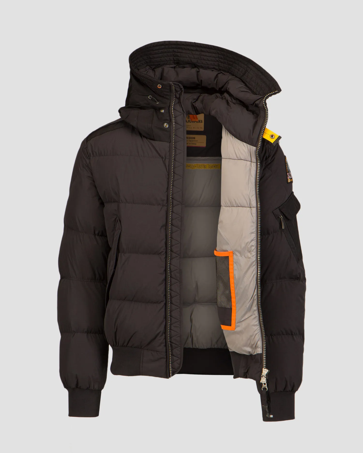 Piumino nero da uomo Parajumpers Wilmont 23wmpmpuhf02-541
