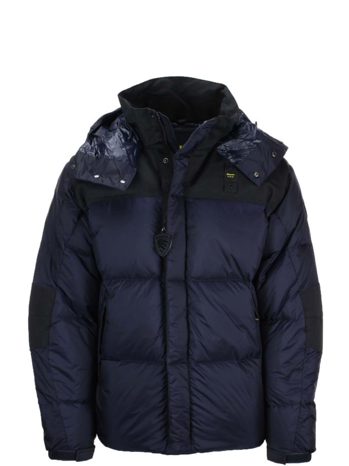 Piumino oversize bitessuto