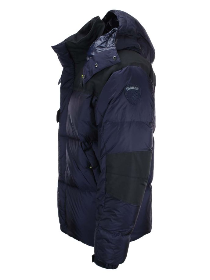 Piumino oversize bitessuto