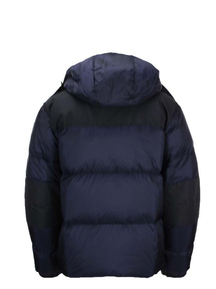 Piumino oversize bitessuto
