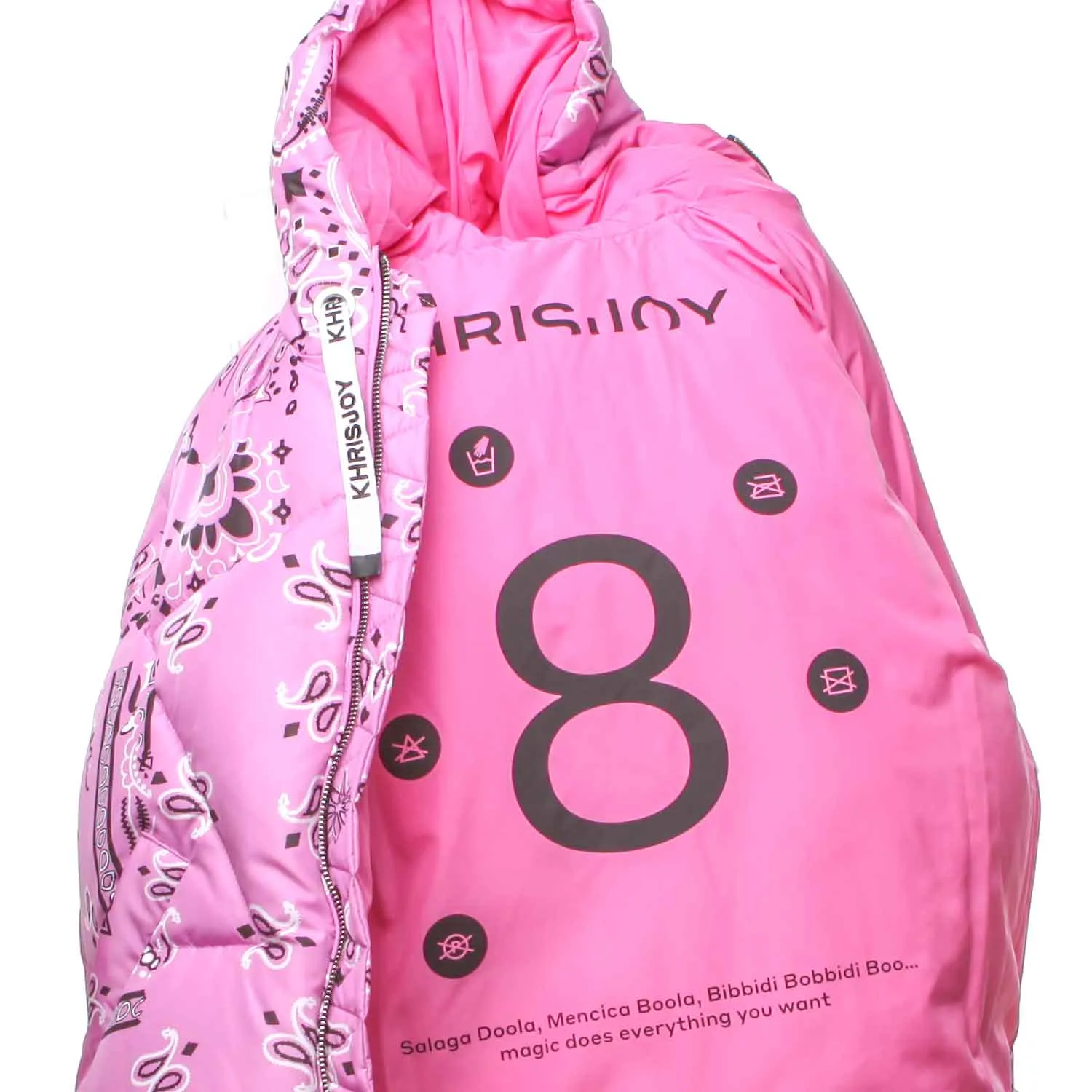 Piumino Rosa Bambina