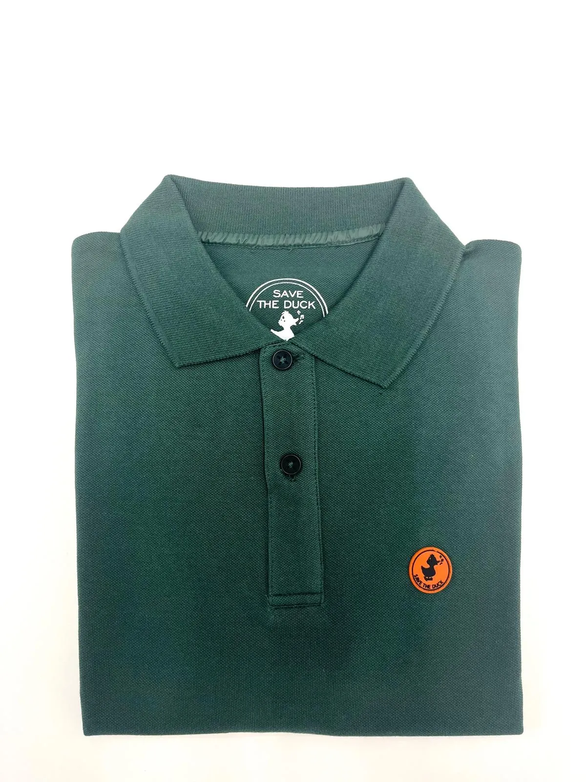 POLO VERDE IN COTONE