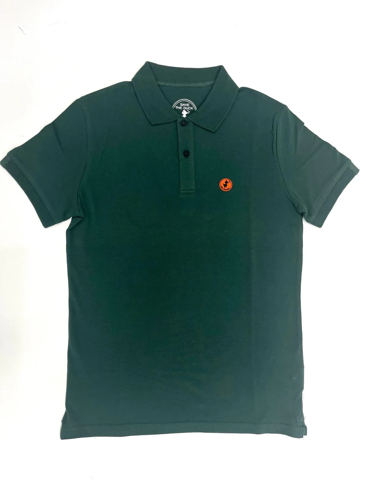 POLO VERDE IN COTONE