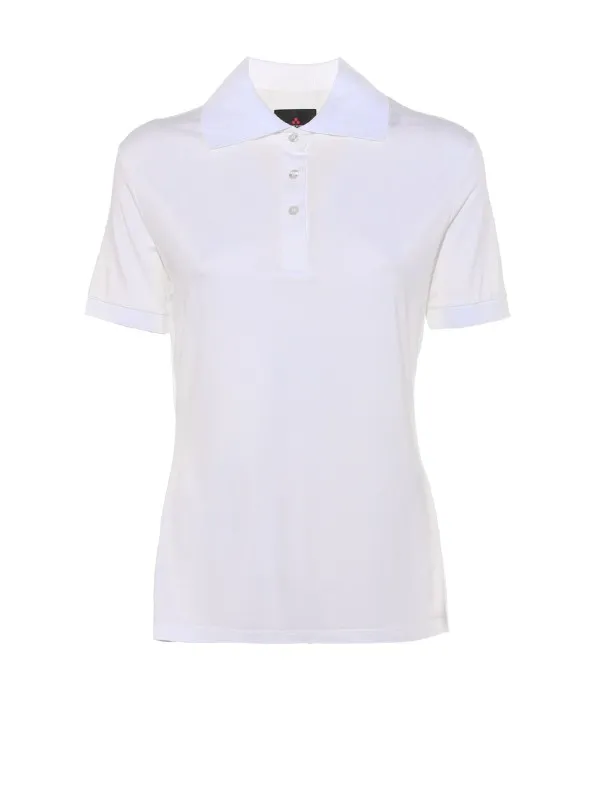 Polo with three buttons