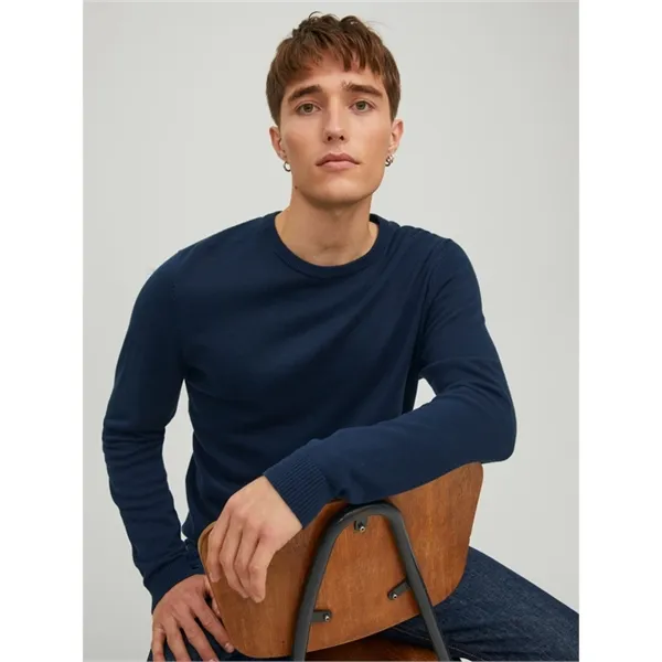 Pullover a girocollo a maglia uomo