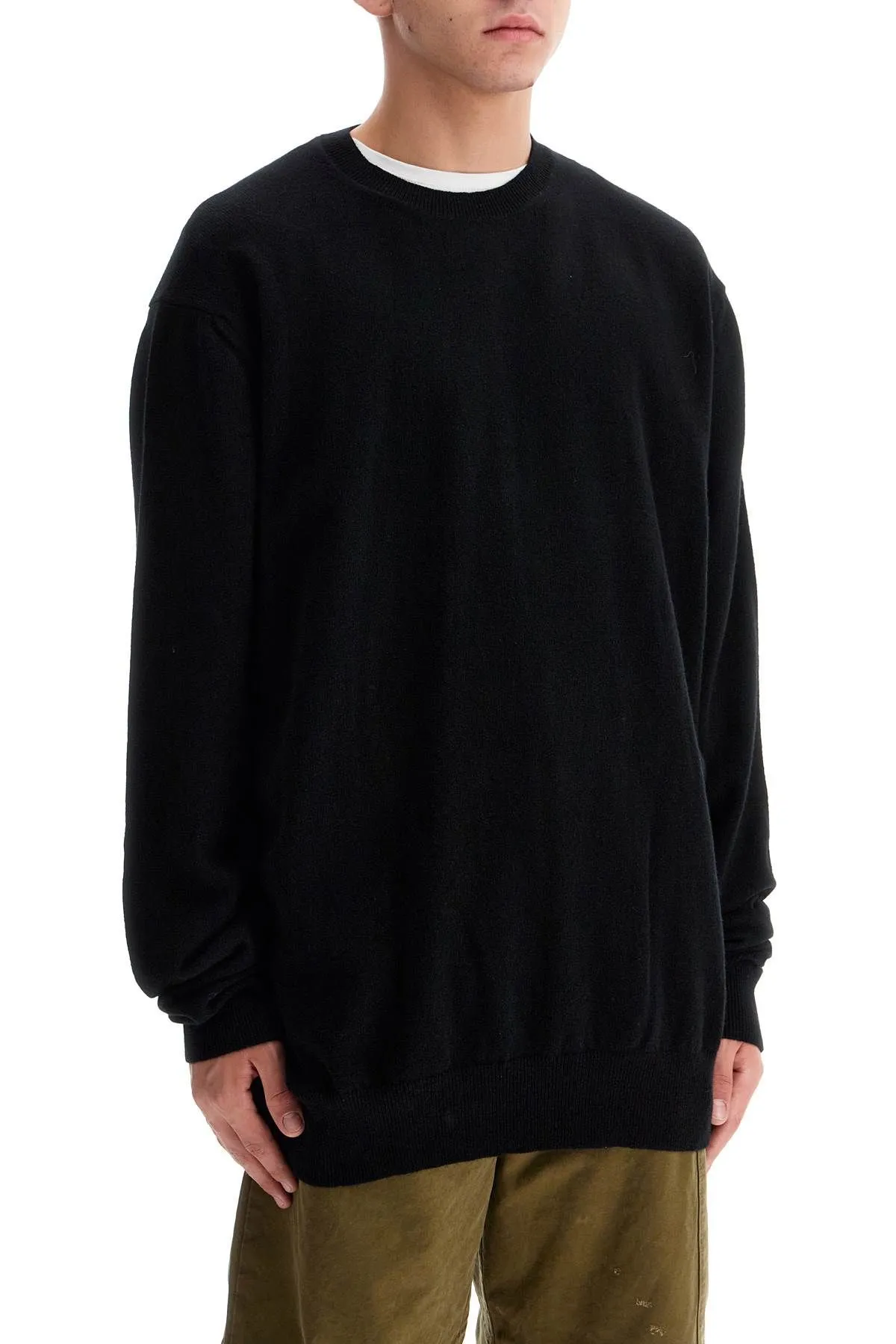Pullover in filato di lana