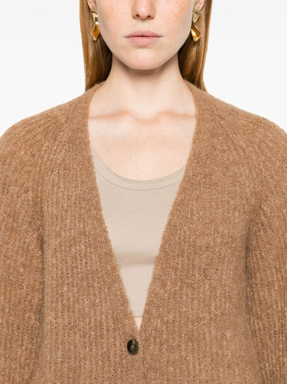 Roberto Collina-Cardigan con scollo a V