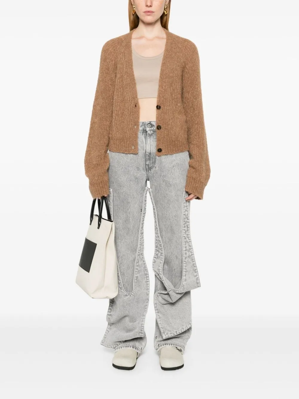 Roberto Collina-Cardigan con scollo a V