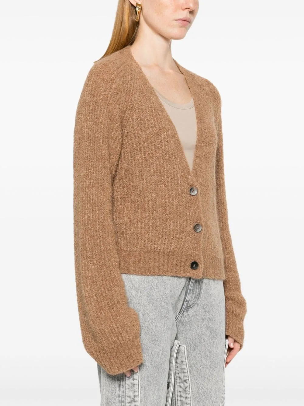 Roberto Collina-Cardigan con scollo a V