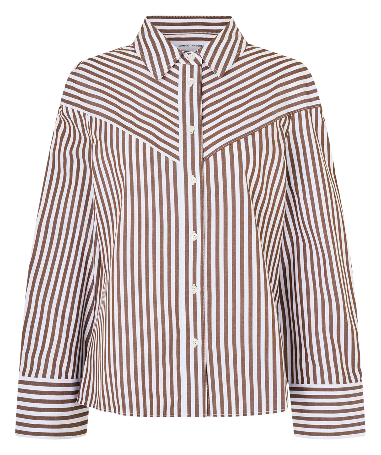  SAMSOE SAMSOE   SAMOS - Camicia | Marrone