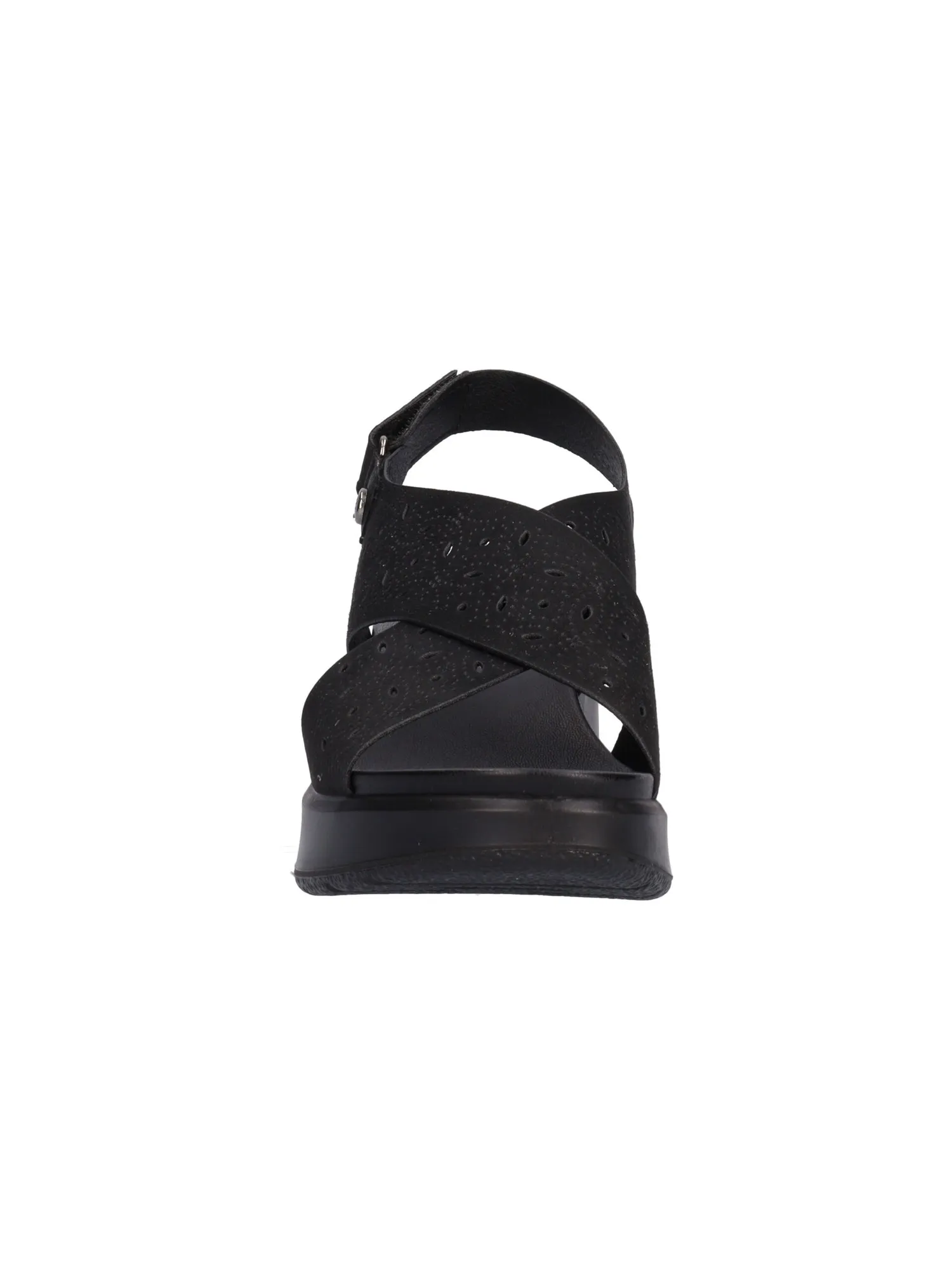 Sandalo con zeppa Enval Soft da donna nero