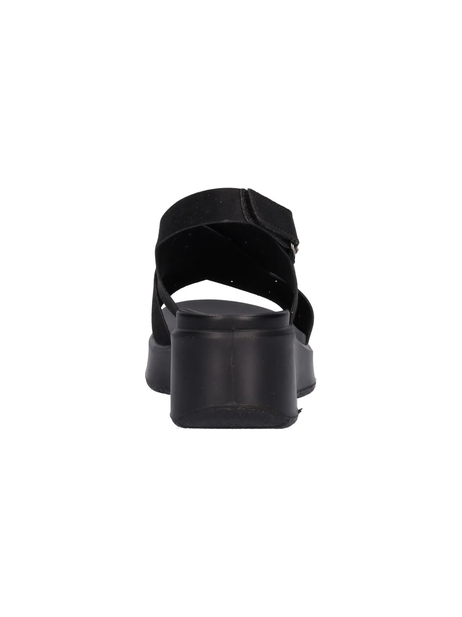 Sandalo con zeppa Enval Soft da donna nero