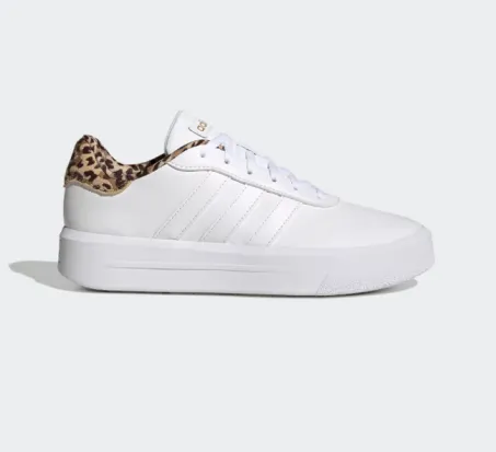 Scarpe Donna Adidas Court Platform GW9786 Bianco