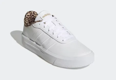 Scarpe Donna Adidas Court Platform GW9786 Bianco