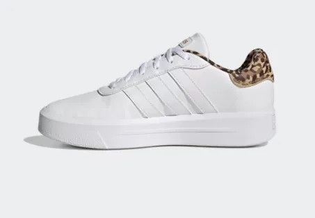 Scarpe Donna Adidas Court Platform GW9786 Bianco