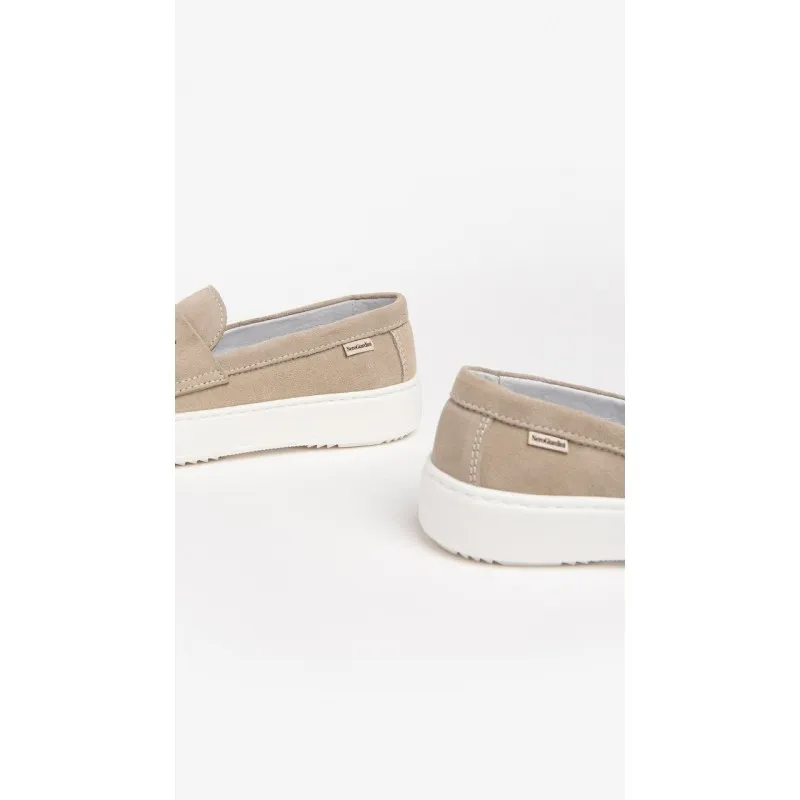 SCARPE MOCASSINI IN PELLE PER BAMBINI NEROGIARDINI