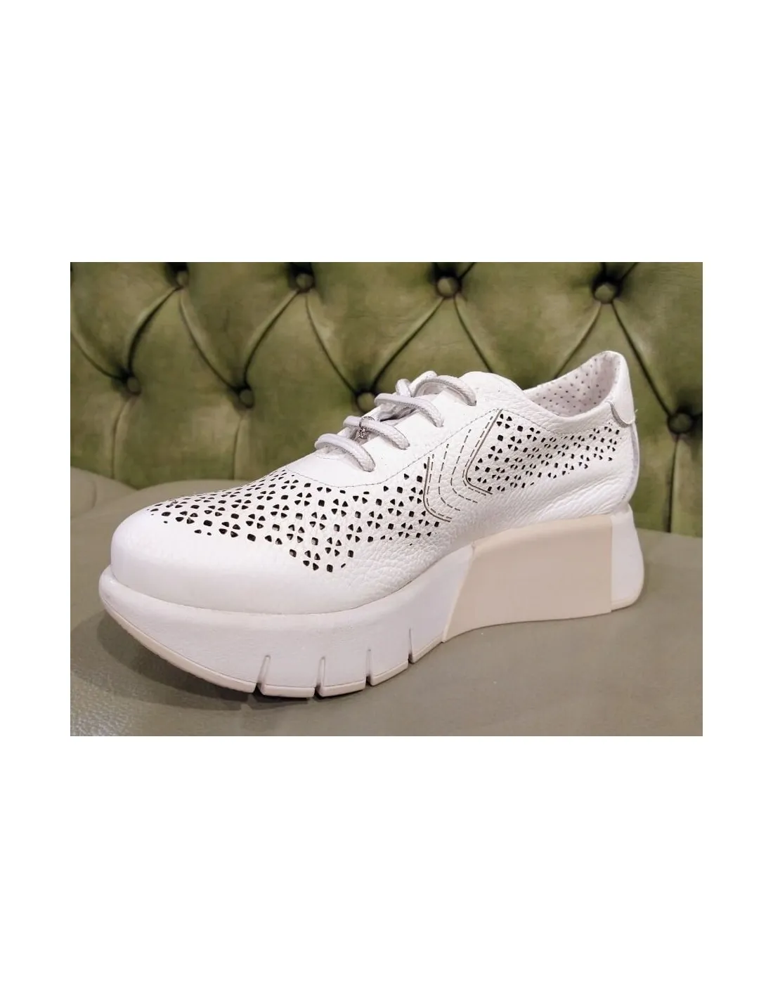 Scarpe sneakers con zeppa