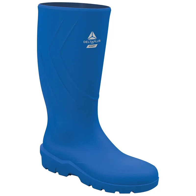 Scarponcini antinfortunistici S4 Delta Plus da  Unisex tg. 40, col. Blu , resistenti all'acqua, con puntale di sicurezza