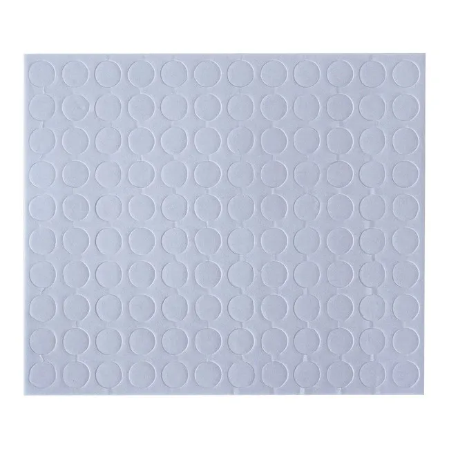Schiuma biadesiva 0,8 cm rotonda - 120 pezzi.