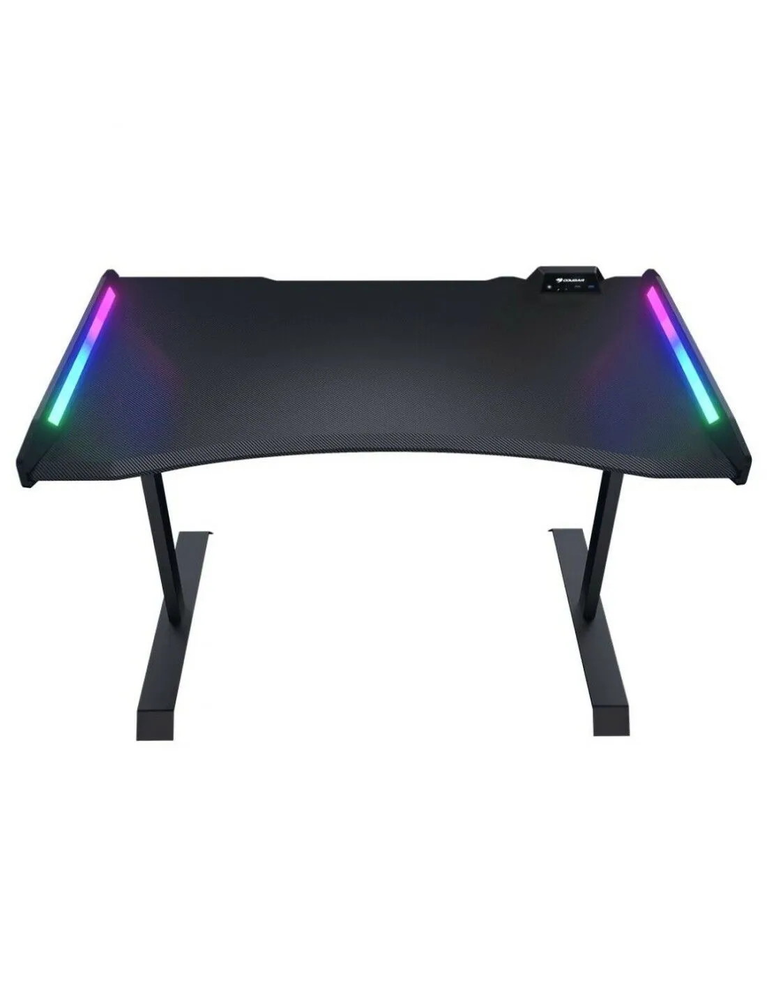 Scrivania GAMING Cougar NY7D0011-00 ARGB Nero Acciaio