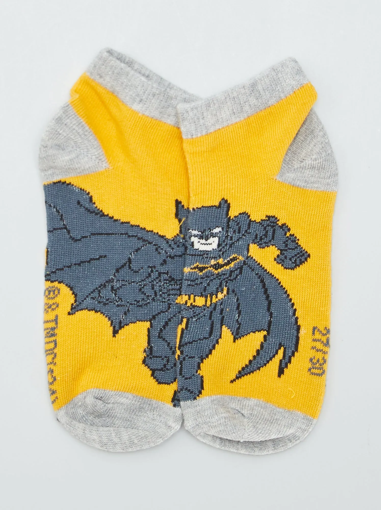 Set di calzini 'Batman' - 3 paia - GRIGIO
