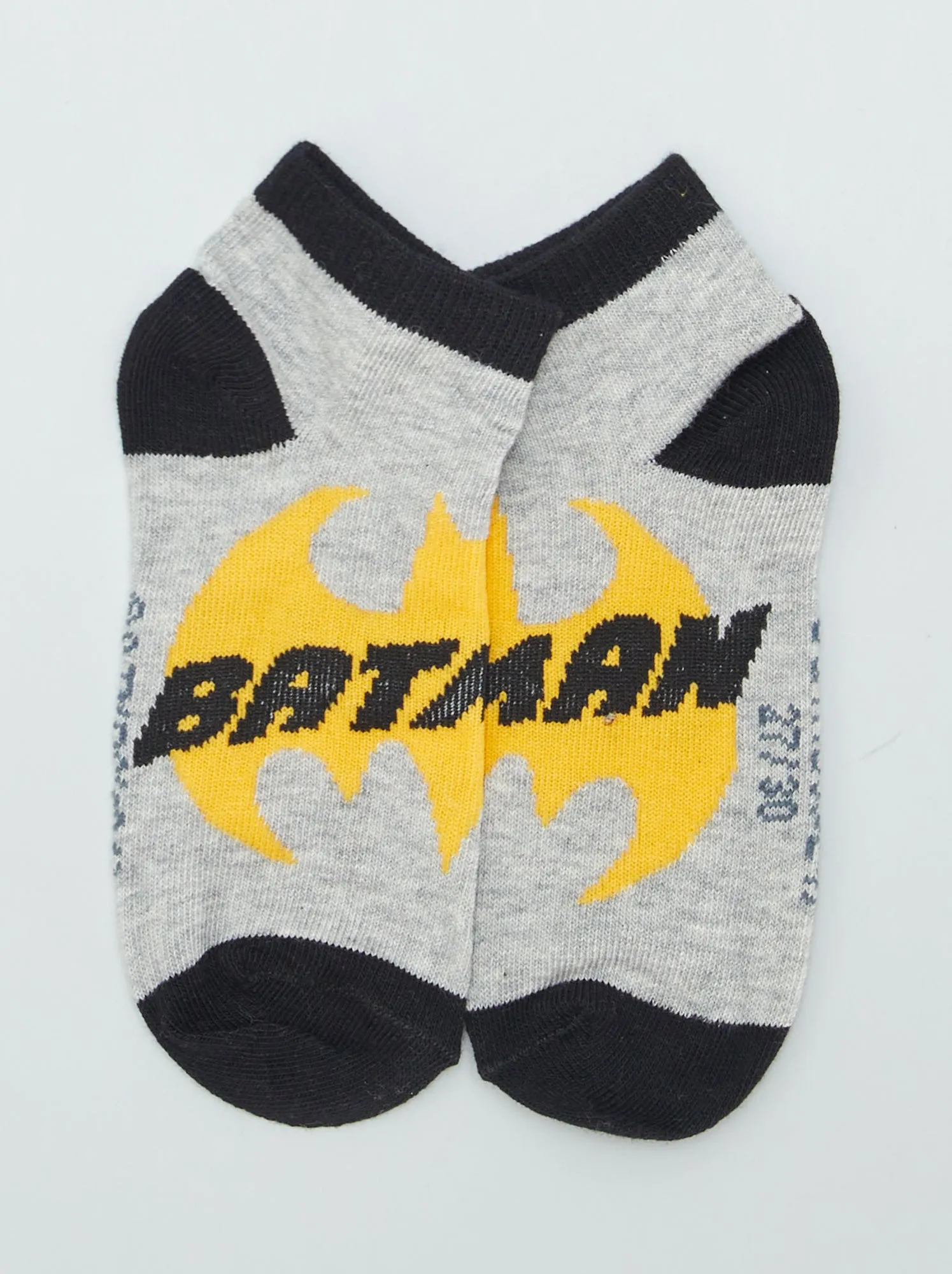Set di calzini 'Batman' - 3 paia - GRIGIO