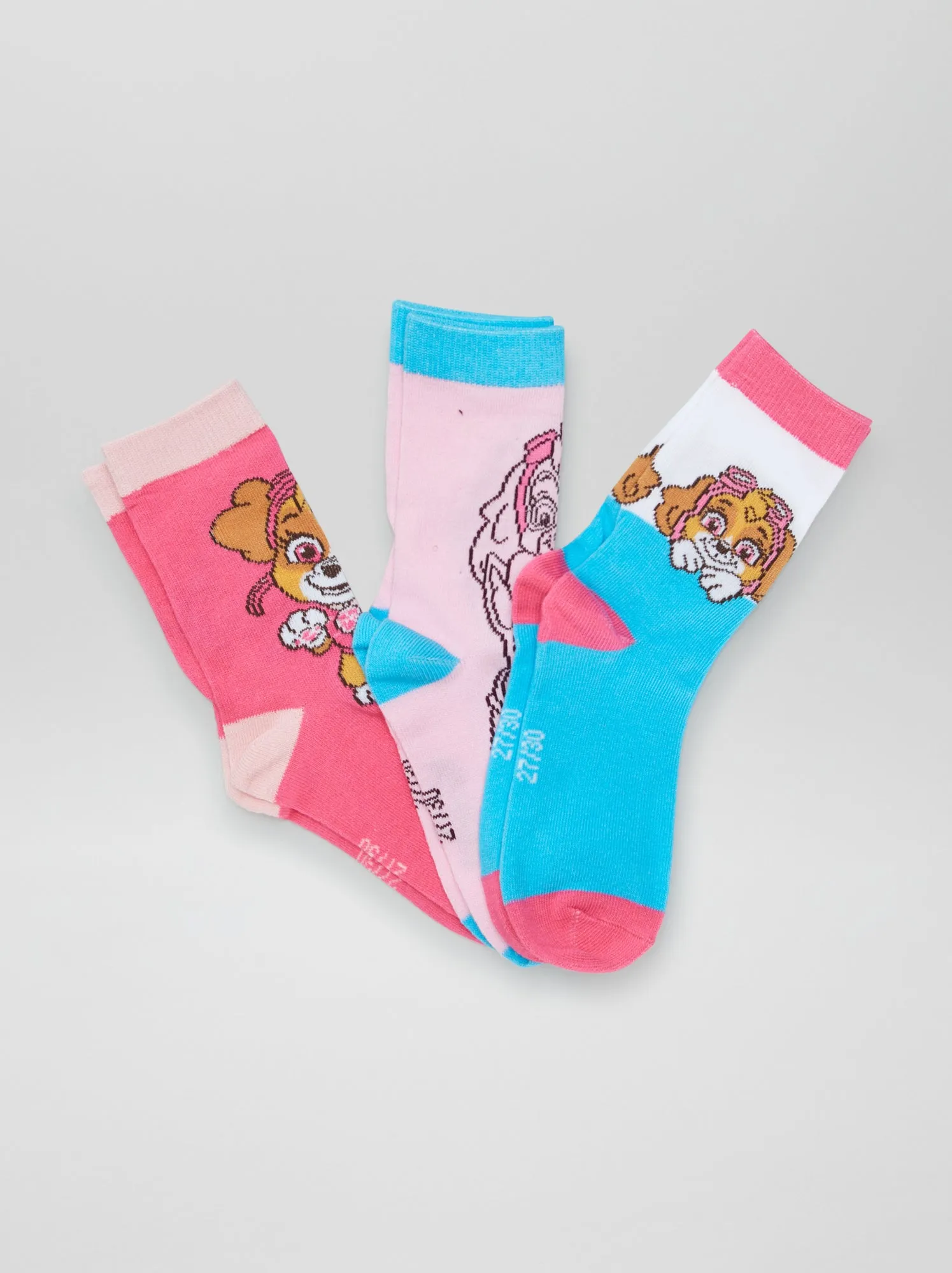 Set di calzini 'Paw Patrol' - 3 paia - BLU