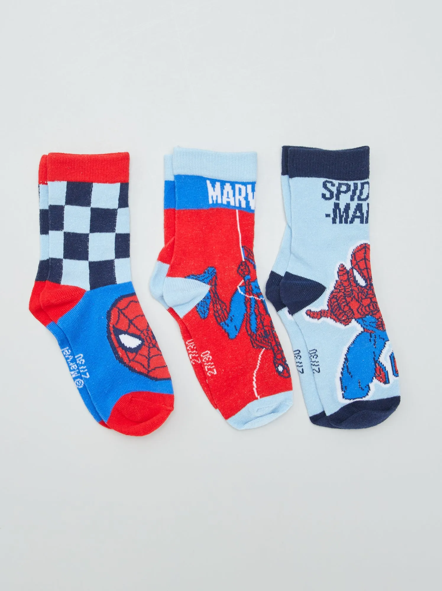 Set di calzini 'Spider-Man' - 3 paia - ROSSO
