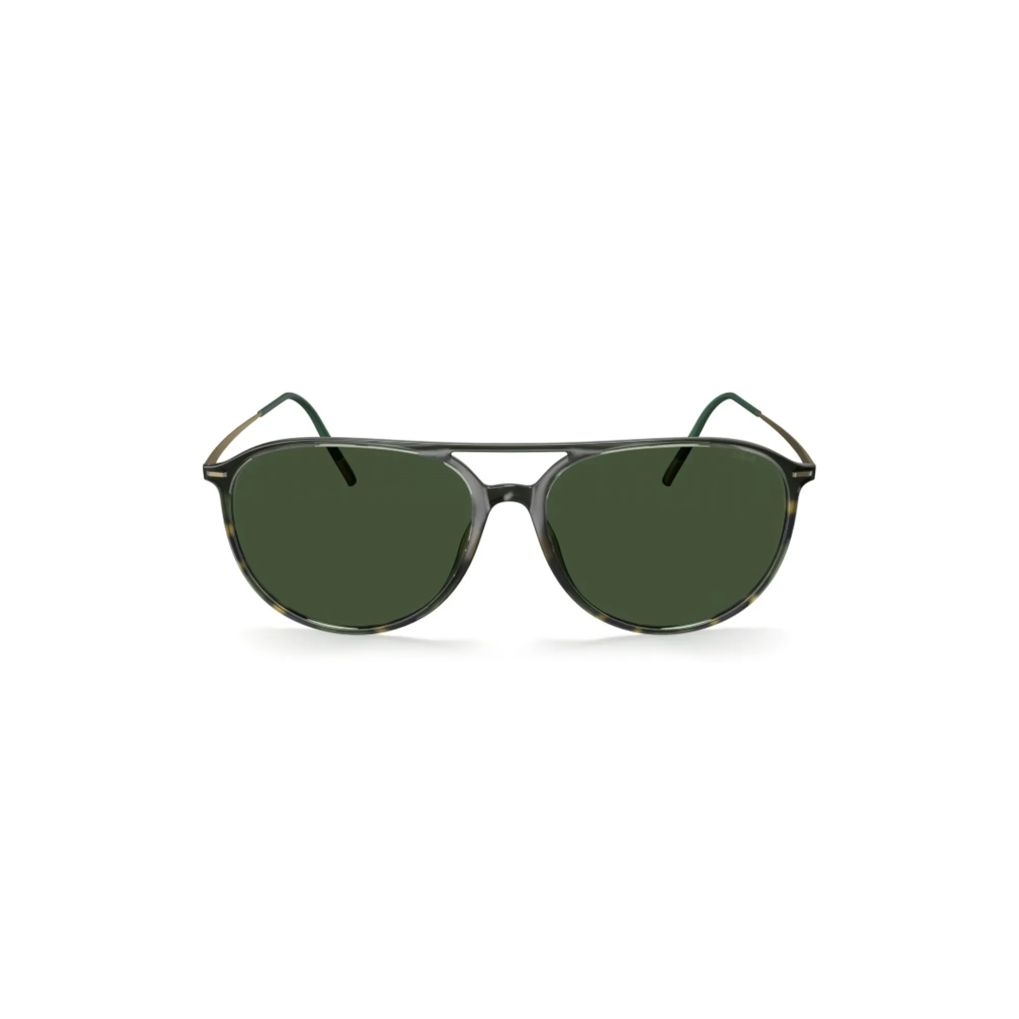   Silhouette 4081 Sun Lite Collection Brickell 5540 Verde - Champagne | Occhiale Da Sole Uomo 