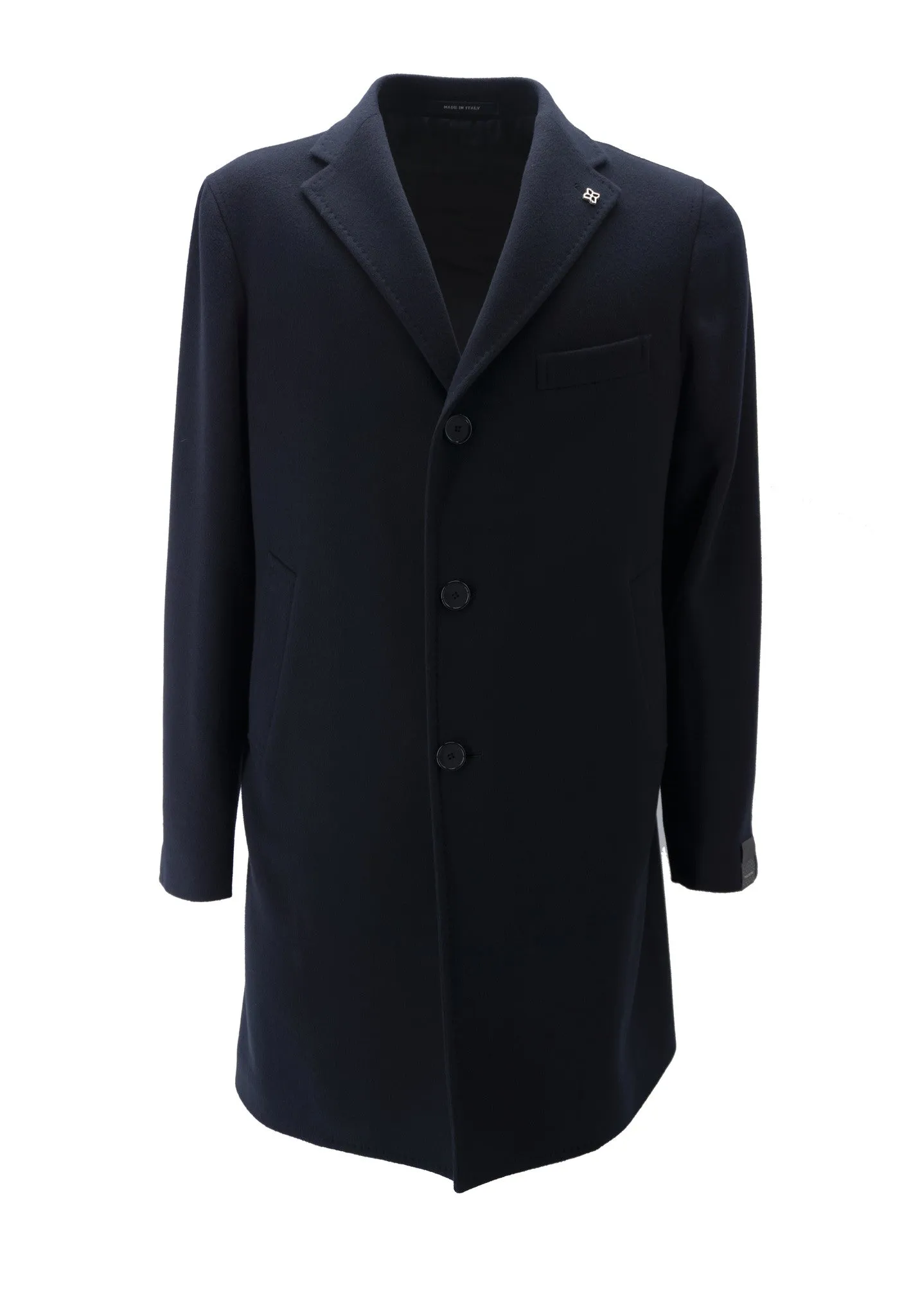 Single Breasted Coat / Blue
