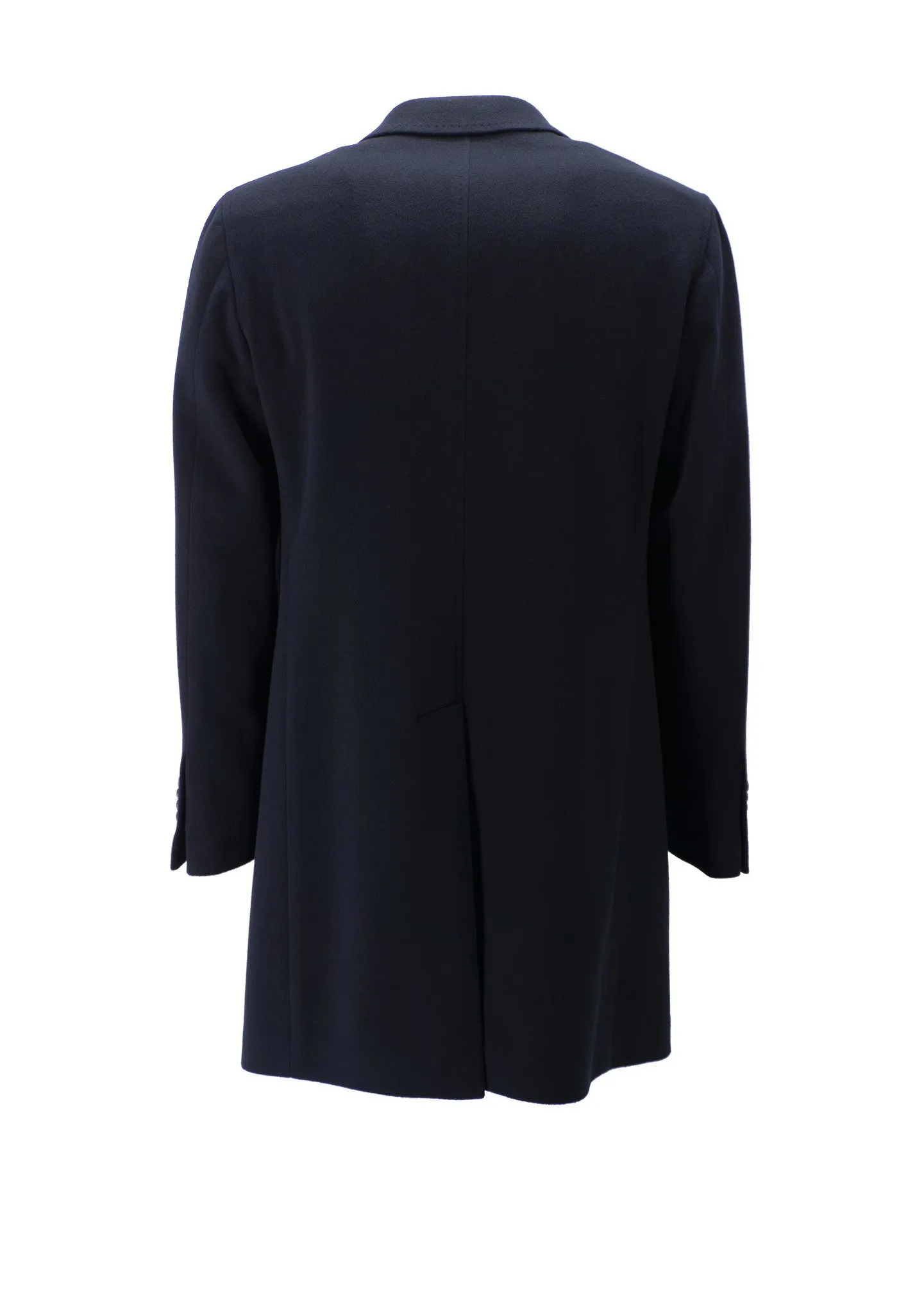 Single Breasted Coat / Blue
